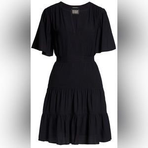 Flutter Sleeve Scotch & Soda Dress